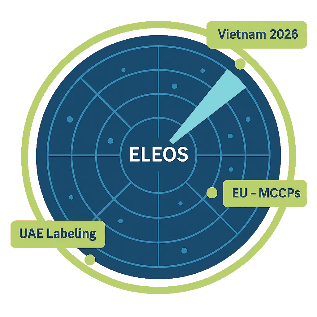 Various logos representing RoHS certification services